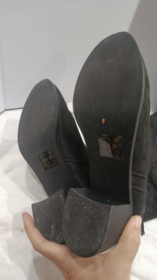 Botas altas mujer talla 42 caña ancha