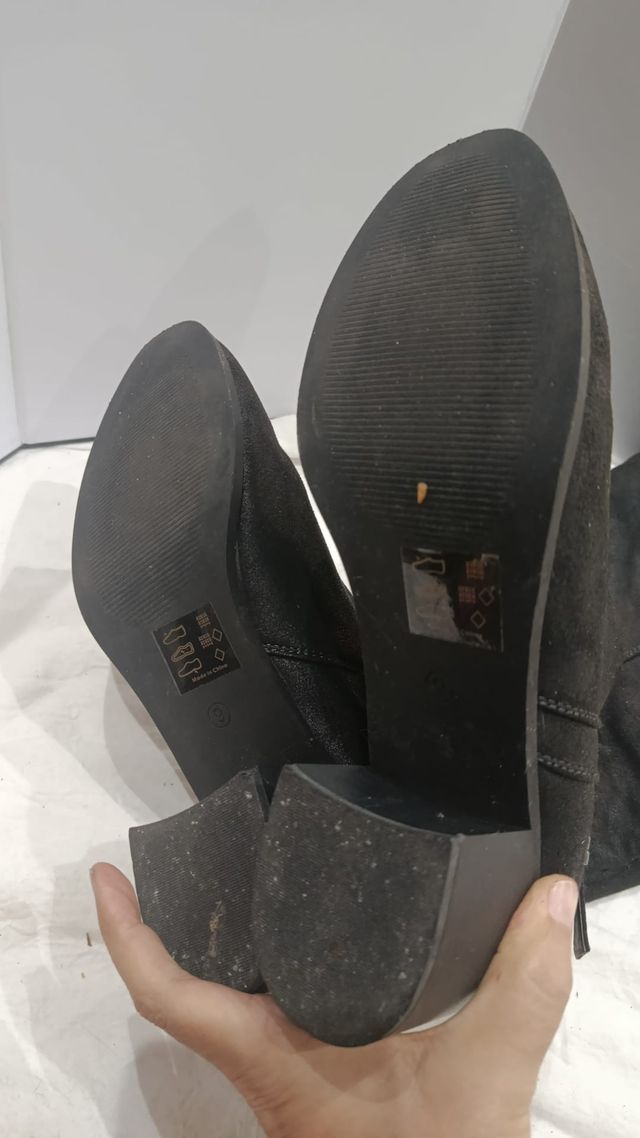 Botas altas mujer talla 42 caña ancha