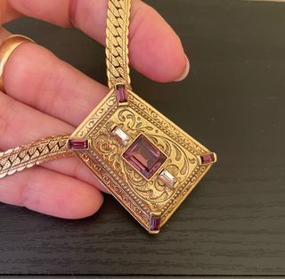 Collana bigiotteria vintage americana