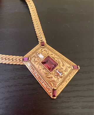 Collana bigiotteria vintage americana