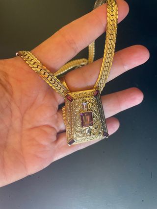 Collana bigiotteria vintage americana