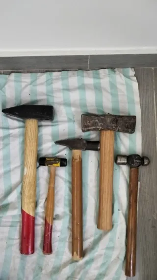 Lote 5 martillos