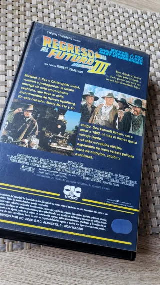 Regreso al Futuro III VHS