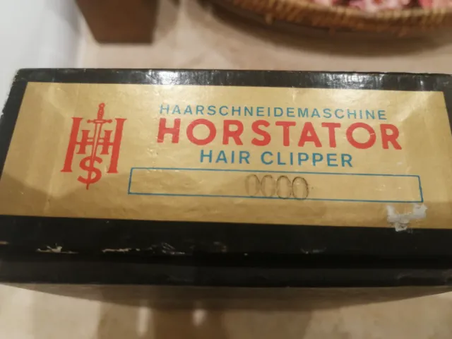 Máquina Cortapelo Manual Horstator Sin Usar