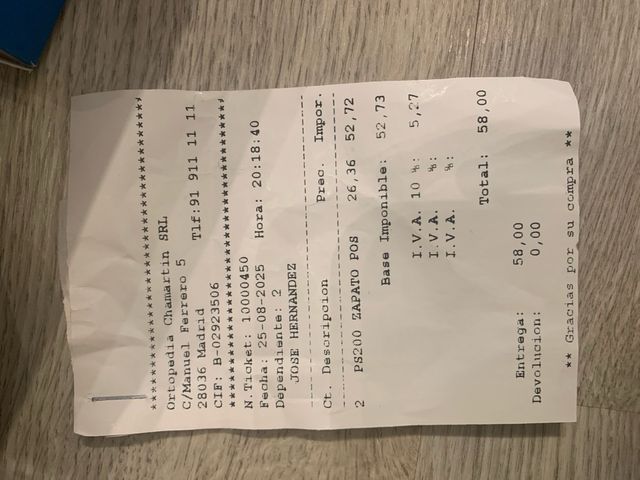 Zapato postquirúrgico PRIM Talla 36-38