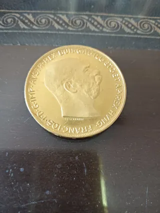 Moneda de oro Francisco José I