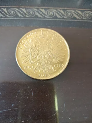 Moneda de oro Francisco José I
