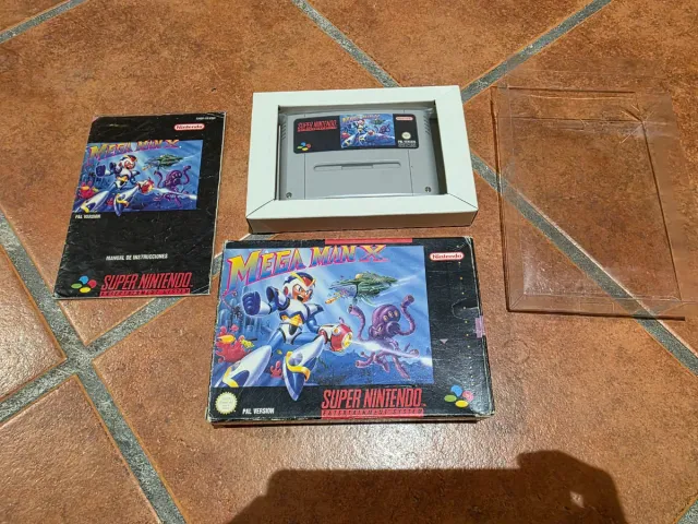 Mega Man X Completo SNES PAL ESPAÑA