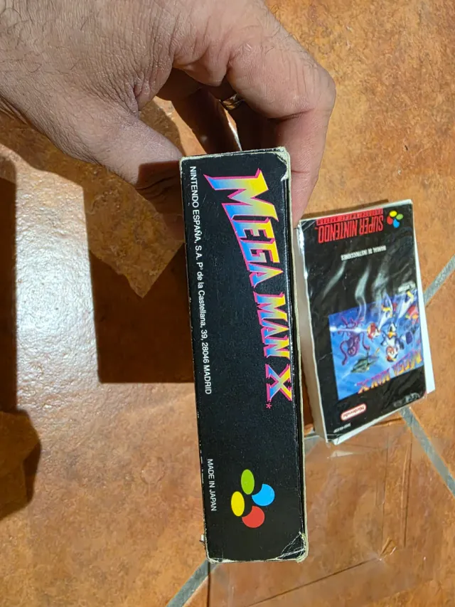 Mega Man X Completo SNES PAL ESPAÑA