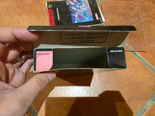 Mega Man X Completo SNES PAL ESPAÑA