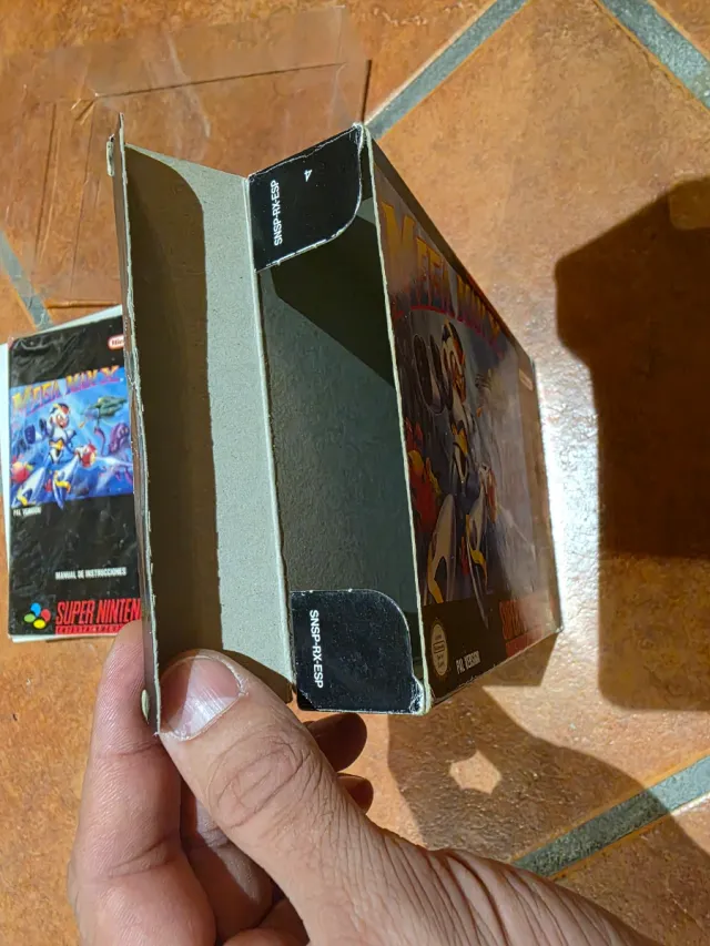 Mega Man X Completo SNES PAL ESPAÑA