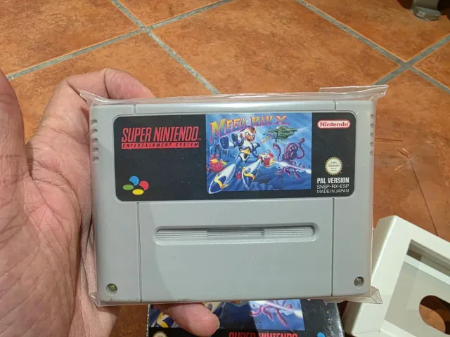 Mega Man X Completo SNES PAL ESPAÑA