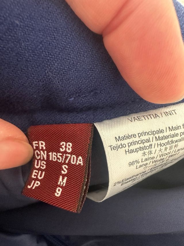 Minifalda azul Comptoirs des Cotonniers