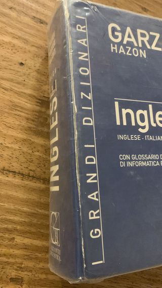 Garzanti Hazon i Grandi Dizionari Inglese-itali...