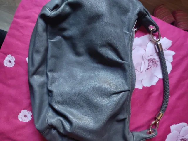 Bolso Piel Gris Pedro del Hierro