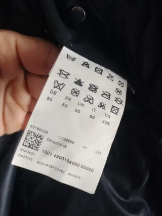 Chaqueta Hugo Boss Talla L Negra