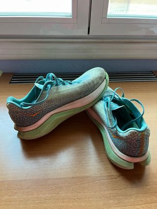 Zapatillas Hoka Mach X Verde