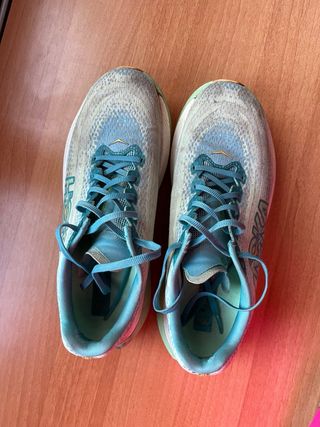 Zapatillas Hoka Mach X Verde