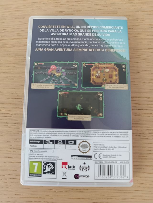 Moonlighter - Nintendo Switch - PAL España