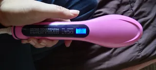 Cepillo Planchador Rosa Eléctrico