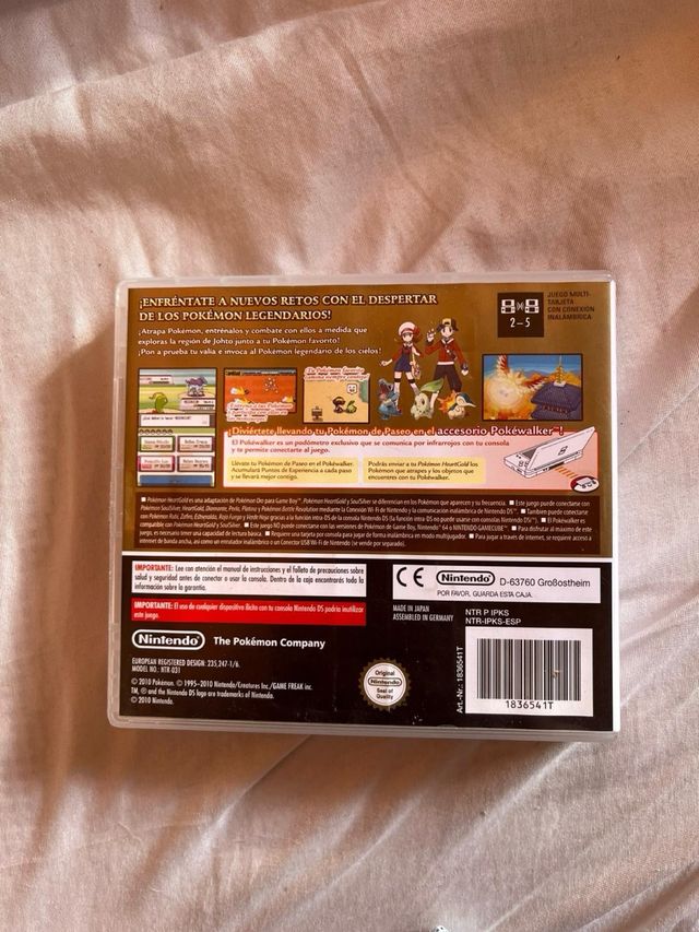 Pokemon Oro Heartgold Edición DS