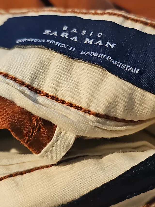 Pantalón chino Zara hombre talla 31