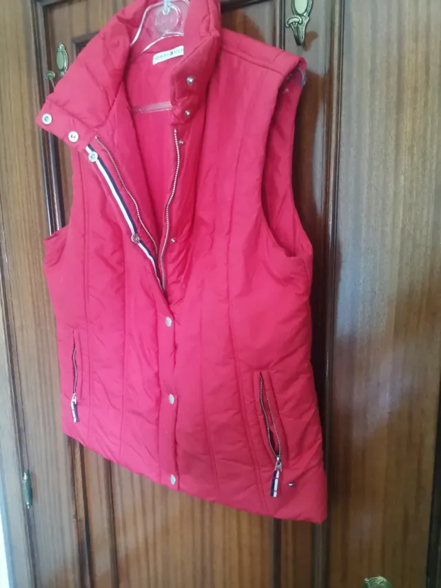 Chaleco Tommy Hilfiger Rojo Talla M