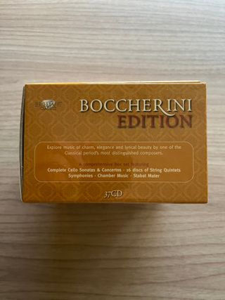Boccherini Edition 37CD Brilliant Classics de segunda mano por 60