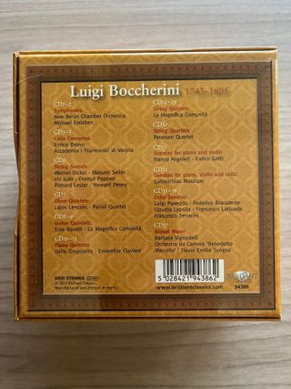 Boccherini Edition 37CD Brilliant Classics de segunda mano por 60