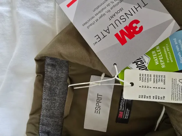 Chaqueta Esprit Verde Hombre