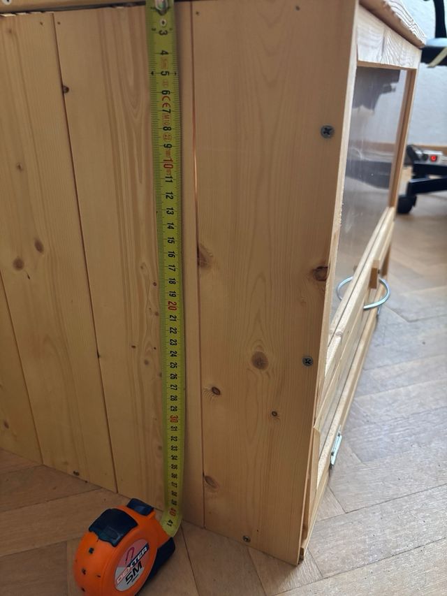 2 Jaulas madera de abeto