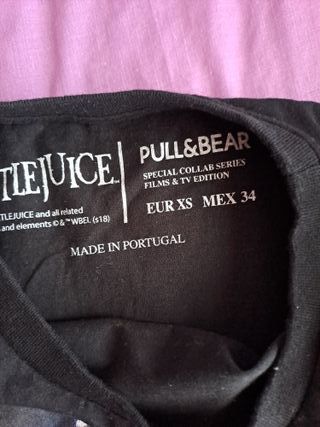 Camiseta Beetlejuice Película Talla L