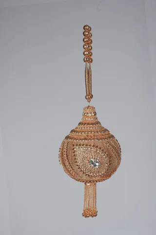 Bolso joya fiesta oro regalo Navidad