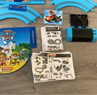 Circuito Scalextric Paw Patrol y Súper Mario