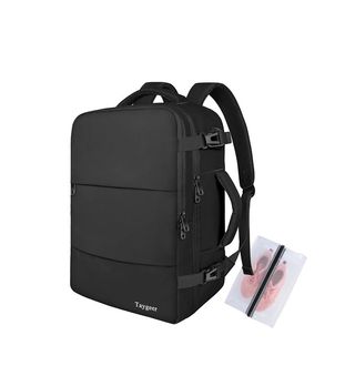 Mochila Viaje Cabina Ryanair USB Taygeer Negra