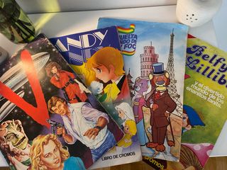 Álbumes de cromos antiguos: V, Willy Fog, Candy
