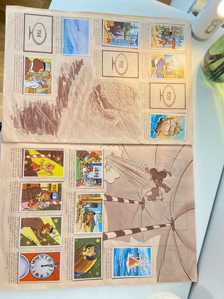 Álbumes de cromos antiguos: V, Willy Fog, Candy