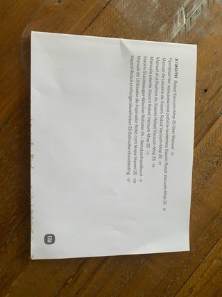 Robot Aspirador Xiaomi Blanco