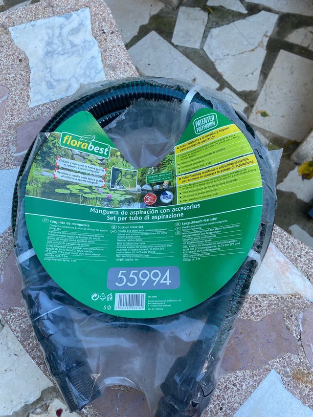 Manguera aspiración FloraBest con accesorios