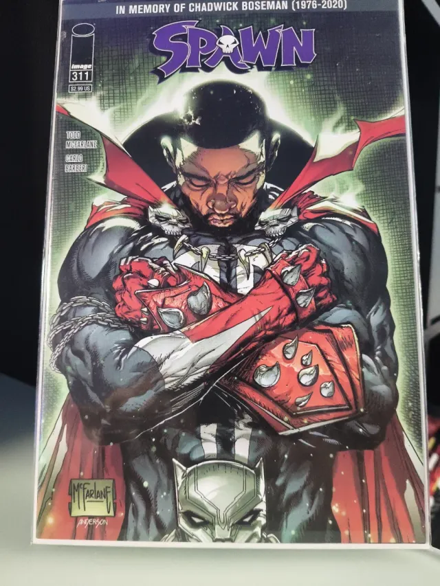 Spawn USA Variant Cover Mcfarlane