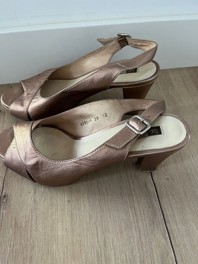 Sandalias Salmón Talla 39