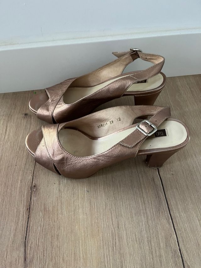 Sandalias Salmón Talla 39