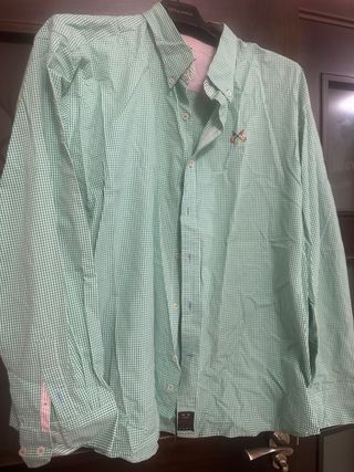 Camisa GANT Cuadros Marrón Talla XXXL
