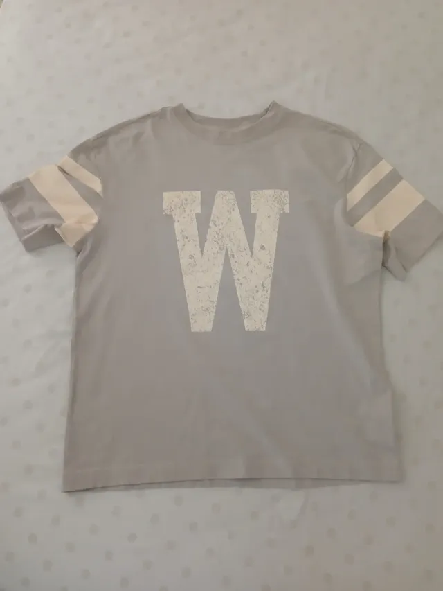 2 Camisetas Manga Corta Marrón y Gris