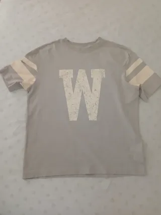 2 Camisetas Manga Corta Marrón y Gris