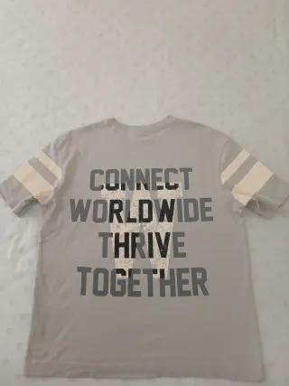 2 Camisetas Manga Corta Marrón y Gris