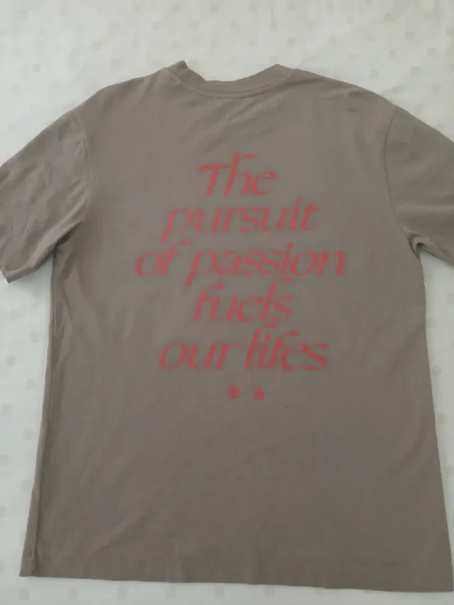 2 Camisetas Manga Corta Marrón y Gris