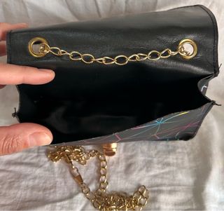 Borsa tracolla geometrica donna