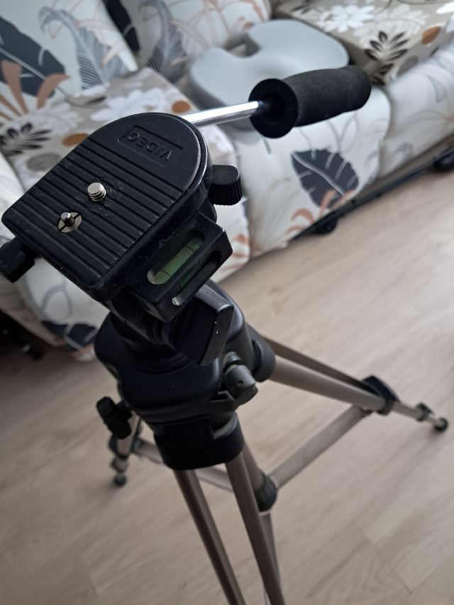 Trípode Fotografía Ligero Extensible con Nivelador
