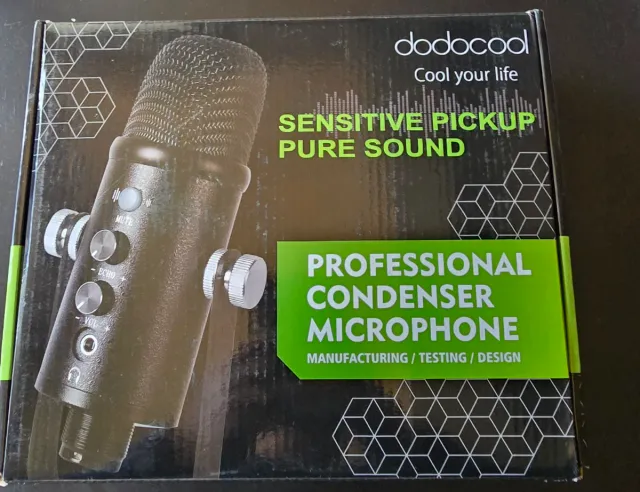 Micrófono Condensador Profesional Dodocool